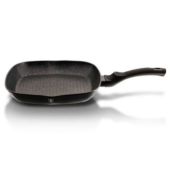 Berlingerhaus Granitna žar ponev 28 cm bh-1846 črna srebrna