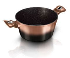 Berlingerhaus granitni lonec 24cm bh-1895 rose gold noir