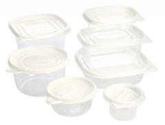 EXCELLENT Komplet plastičnih posod za hrano Jumbo 27 kosov KO-362000030