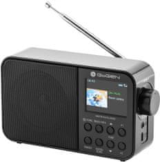 GoGEN DAB 500 BT C FM oddajnik, črn