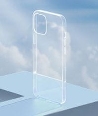 Simple Case Prilagodljiv gel ovitek iPhone 12 Pro Max Prozoren