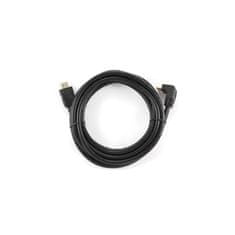 CABLEXPERT HDMI kabel Ethernet, kotni 90°, 3 m
