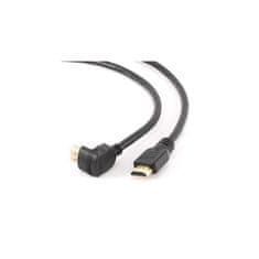 CABLEXPERT HDMI kabel Ethernet, kotni 90°, 3 m