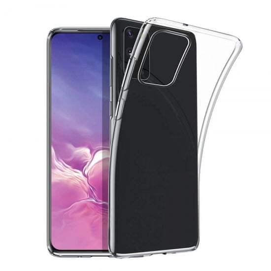Ovitek za Samsung Galaxy S21, silikonski, tanek, prozoren