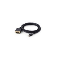 CABLEXPERT Kabel Mini DisplayPort na VGA, črn, 1.8 m