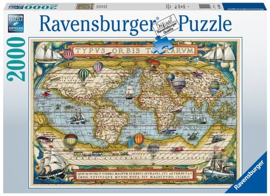 Ravensburger Sestavljanka 168255 Potovanje okoli sveta, 2000 kosov