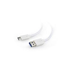 CABLEXPERT USB Kabel 3.0 AM na Type-C (AM/CM), 1 m, bel