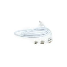 CABLEXPERT Magnetni polnilni USB kabel combo 3-v-1, srebrn, 1 m