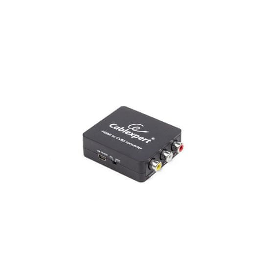 CABLEXPERT Pretvornik HDMI na CVBS (+ stereo audio)