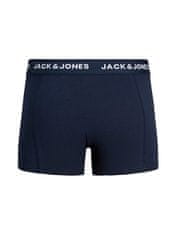 Jack&Jones 3 PAKET - moški bokserji JACANTHONY 12171946 Blue Night s (Velikost L)