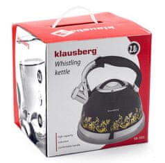 KLAUSBERG Kuhalnik s piščalko 2,8L Kb-7055 Black