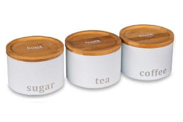 KINGHoff Komplet kuhinjskih posod Husla White 73941