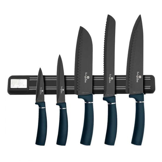 KINGHoff komplet 5 kuhinjskih nožev berlinger haus bh-2537 aquamarine