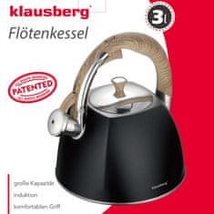 KINGHoff Kotel s piščalko Klausberg 3l kb-7498