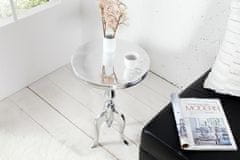 KINGHOME INVICTA miza JARDIN 55cm srebrna - aluminij