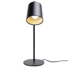 KINGHOME Namizna svetilka FLAMING TABLE črna