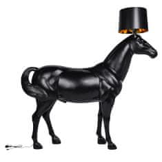 KINGHOME HORSE 1 UP HORSE talna svetilka črna - steklena vlakna