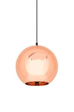 KINGHOME BOLLA UP ROSE GOLD 20 viseča svetilka - metalizirano steklo