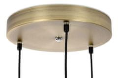 KINGHOME GLOBE 3 viseča zlata svetilka - LED, akril, kovina