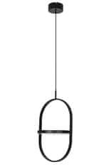 KINGHOME viseča svetilka SPINNER 38 črna - LED, aluminij
