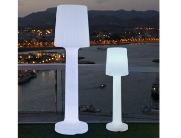 KINGHOME NEW GARDEN CARMEN 110 B Bela - LED, vgrajena baterija