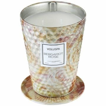 KINGHOME VOLUSPA BERGAMOT ROSE GIANT 737G - kokosov vosek, dva kata