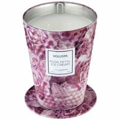 KINGHOME VOLUSPA ROSE PETAL ICE CREAM GIANT 737G - kokosov vosek, dva kata