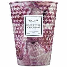 KINGHOME VOLUSPA ROSE PETAL ICE CREAM GIANT 737G - kokosov vosek, dva kata