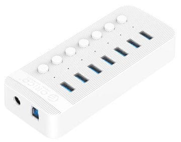 Orico CT2U3-7AB USB 3.0 vozlišče (hub), 7 vhodov