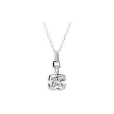 Modesi Očarljiva srebrna ogrlica JA33525CZ (verižica, obesek)