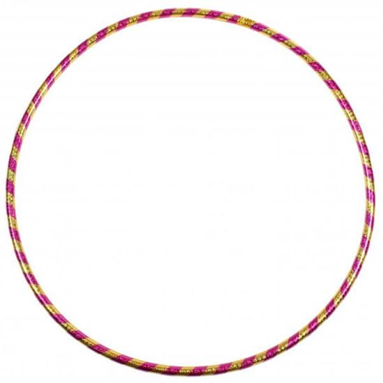 Merco Stripe Hupa Hoop obroč, 85 cm, rumeno-roza