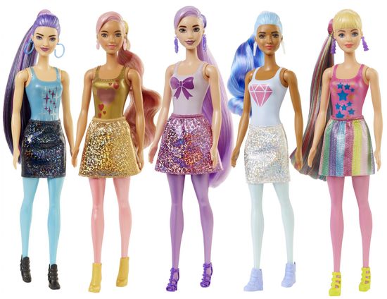 Mattel Barbie Color Reveal Bleščeča Barbie