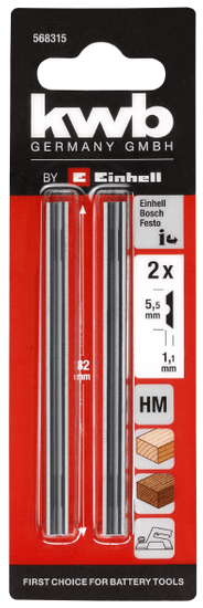 KWB set nožev za skobeljnik za TE-PL 900, TC-PL 750 (49568315)