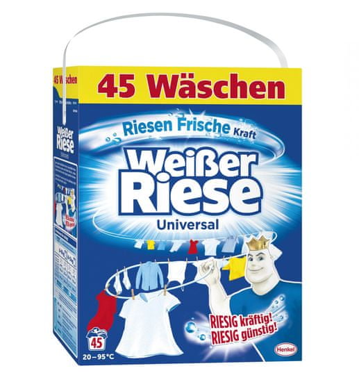 Weißer Riese pralni prašek Universal, 45 pranj