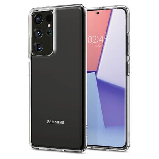 Spigen ovitek za Samsung Galaxy S21 Ultra, Liquid Crystal Clear
