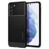 Spigen ovitek za Samsung Galaxy S21, Rugged Armor Black