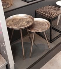 Mørtens Furniture Zložljiva miza Jenov, 47 cm, bron