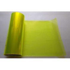 CWFoo Fluorescentno rumena folija za luči 30x100cm