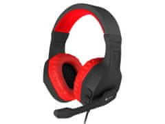 Genesis Argon 200 gaming slušalke, mikrofon, črno-rdeče