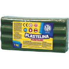 Astra Plastelin 1kg temno zelena, 303111019