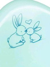 Tega Otroški lonček s pokrovom Bunny mint