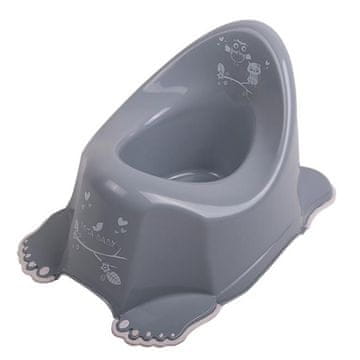 Tega Igranje dojenčkovega lončka nedrseče sove sive barve