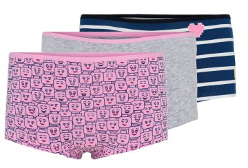 LEGO Wear dekliške hipster spodnjice LW-12010069, 3 pack