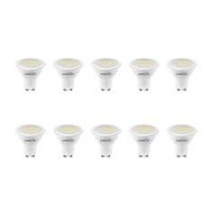 MAX-LED 10x LED žarnica - sijalka GU10 7W (55W) 586lm nevtralno bela 4500K
