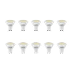 MAX-LED 10x LED žarnica - sijalka GU10 7W (55W) 586lm nevtralno bela 4500K