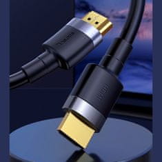 BASEUS Cafule HDMI 2.0 kabel 4K 60 Hz 3D 18 Gbps 3 m črne barve