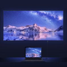 BASEUS HDMI kabel 2.0 4K 60 Hz 3D 18 Gbps 2 m črn