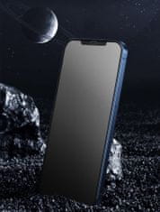 BASEUS 2x Polnozaslonsko 0,25 mm kaljeno steklo z okvirjem iPhone 12 Pro Max Black
