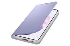 Samsung Galaxy S21 Plus LED View Cover Violet ovitek, preklopni, vijoličen
