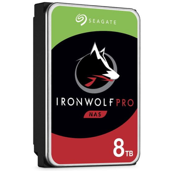 Seagate IronWolf Pro NAS trdi disk, 8 TB, SATA3, 7200 rpm, 256 MB